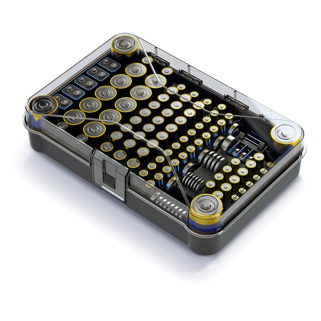 Organizer na baterie GreenBlue Varta Box GB189 + 10x baterie AA i 10x baterie AAA Varta Industrial