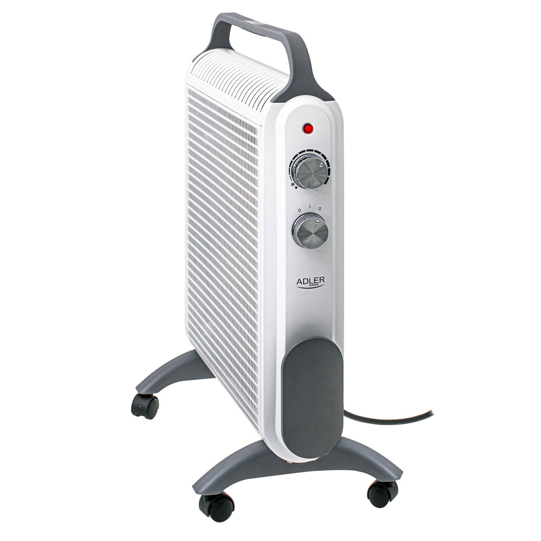 Kerekes fűtőkonvektor, 2 teljesítményfokozat, max 2000W, termosztát, AD 7750