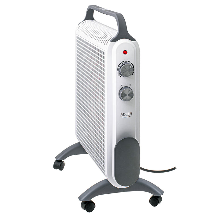 Kerekes fűtőkonvektor, 2 teljesítményfokozat, max 2000W, termosztát, AD 7750