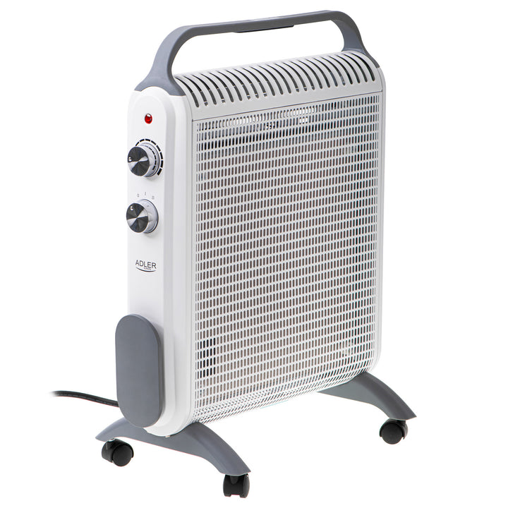 Kerekes fűtőkonvektor, 2 teljesítményfokozat, max 2000W, termosztát, AD 7750