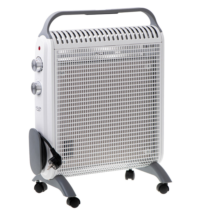 Kerekes fűtőkonvektor, 2 teljesítményfokozat, max 2000W, termosztát, AD 7750