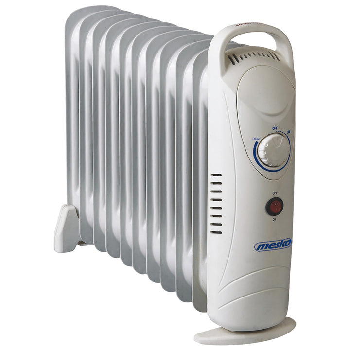 Mesko olajmelegítő, 11 borda, 1200W, hőmérséklet-szabályozás, szürke, MS 7806