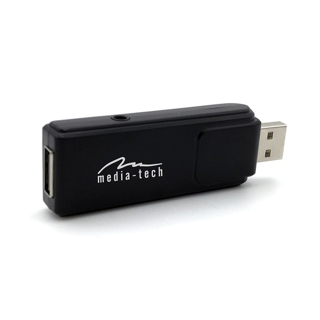 Két vezeték nélküli mikrofon USB-vevővel a karaoke funkcióval rendelkező hangszóróhoz, Mediatech MT395