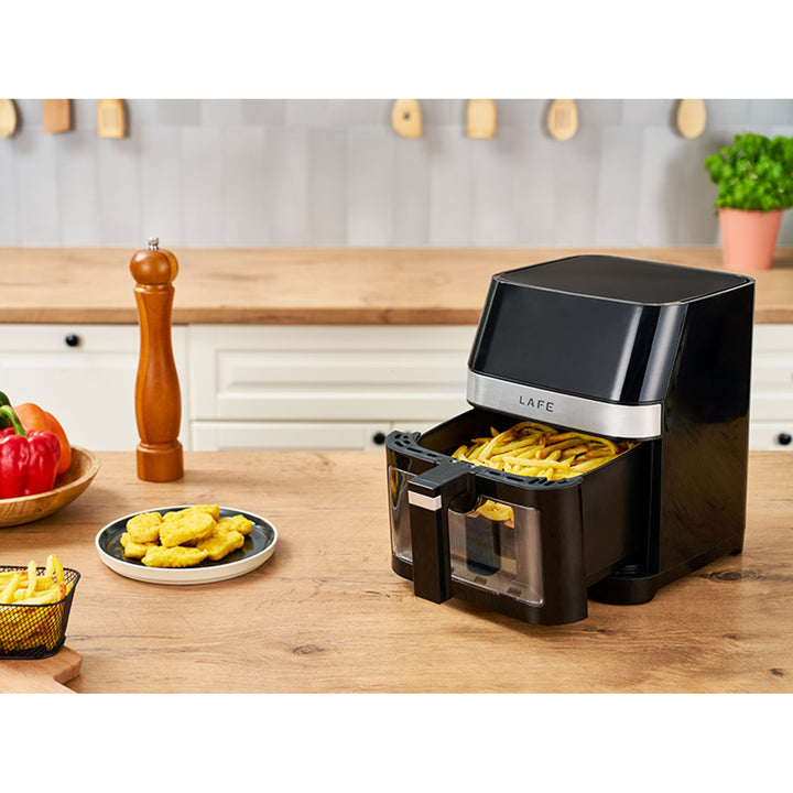 Lafe zsírmentes fritőz, 1500W, 7 program, LCD kijelző, MasterFry