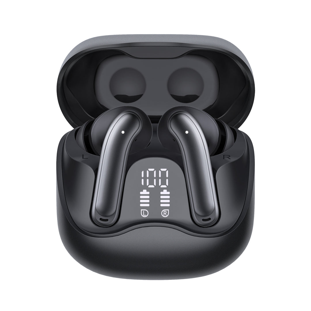 Audiocore vezeték nélküli fejhallgató, hibrid ANC, ENC, 6 mikrofon, töltőtok, Tuya, AC591 PRO