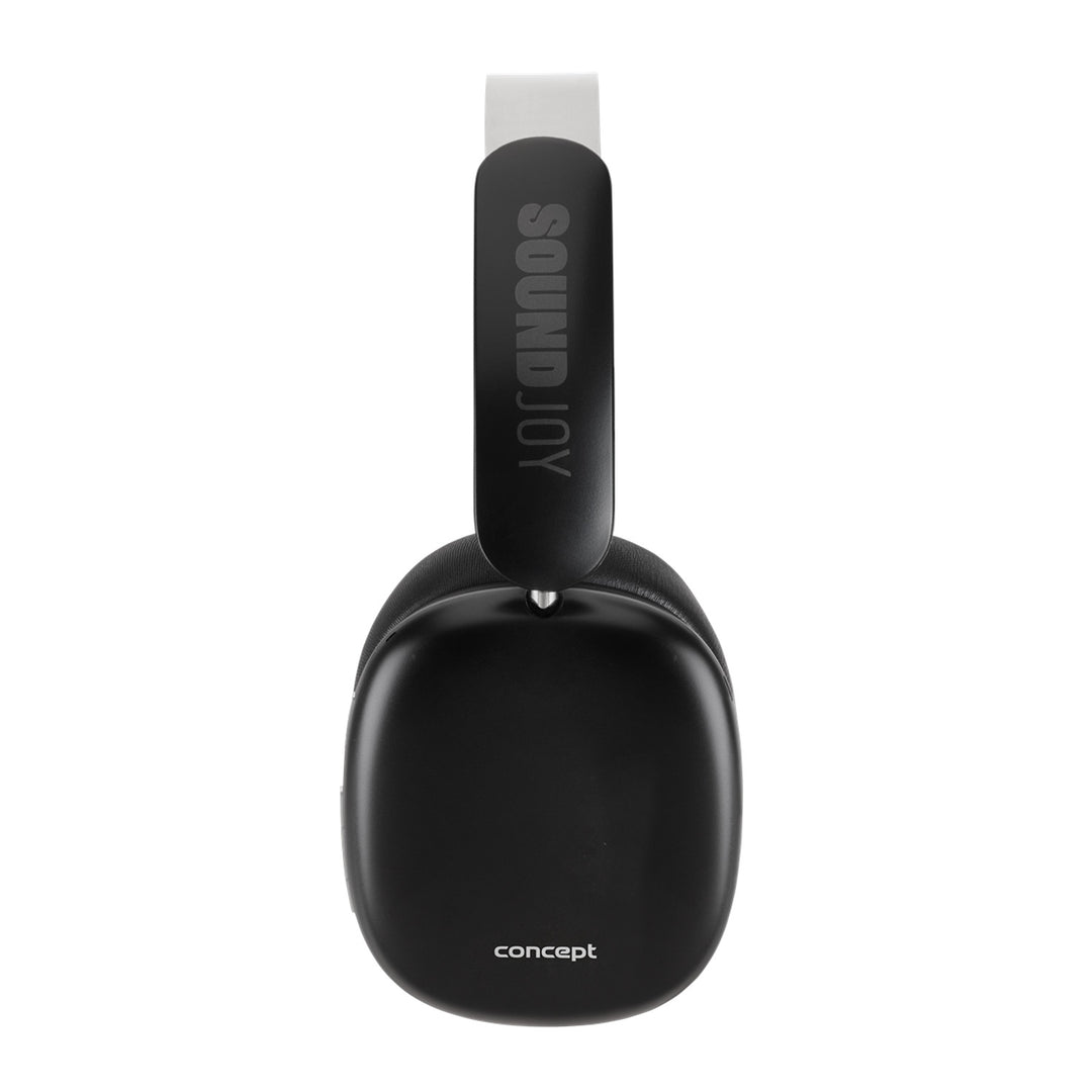 Concept SoundJoy vezeték nélküli fülhallgató, akár 70 óra lejátszási idő, Bluetooth 5.4, gyorstöltés, aktív zajszűrés 33dB-ig, fekete, HS4060
