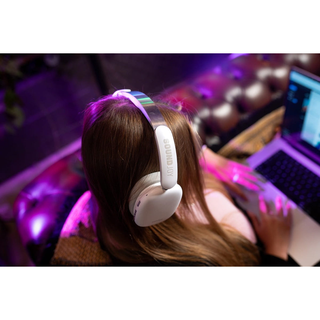Concept SoundJoy vezeték nélküli fülhallgató, akár 70 óra lejátszási idő, Bluetooth 5.4, gyors töltés, aktív zajszűrés 33dB-ig, fehér, HS4061