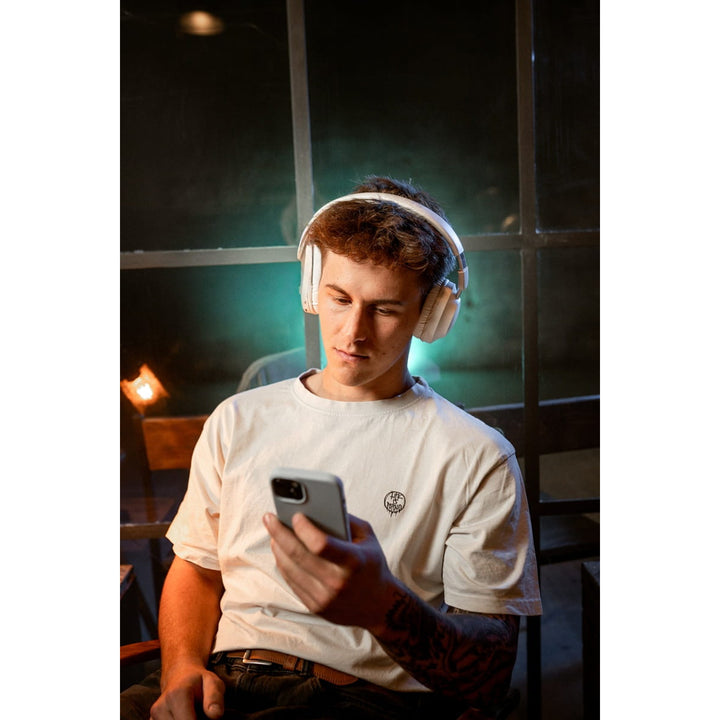 Concept SoundJoy vezeték nélküli fülhallgató, akár 45 óra lejátszási idő, Bluetooth 6.0, gyorstöltés, aktív zajszűrés 18dB-ig, fehér, HS4081