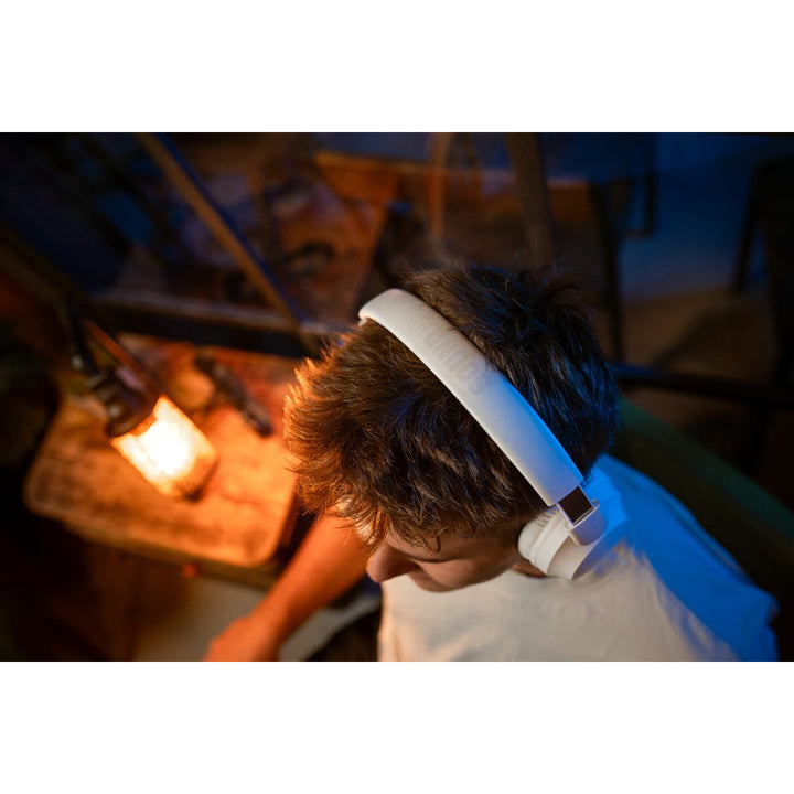 Concept SoundJoy vezeték nélküli fülhallgató, akár 45 óra lejátszási idő, Bluetooth 6.0, gyorstöltés, aktív zajszűrés 18dB-ig, fehér, HS4081