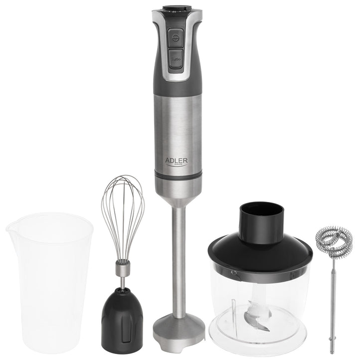 Adler botmixer, multifunkciós, teljesítmény 1800W, szürke, turbó funkció, AD 4627 g