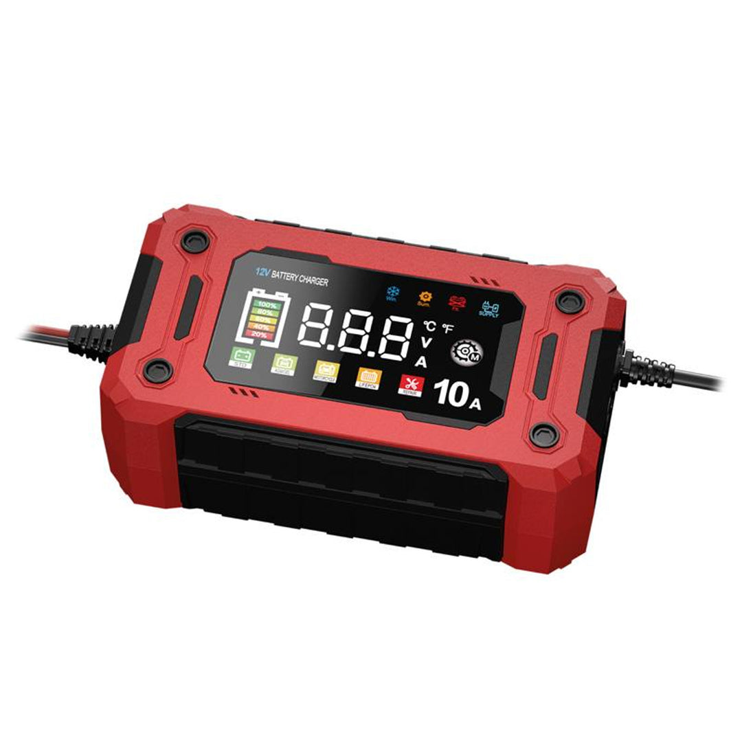 LTC Energy akkumulátor egyenirányító, 3.3-14.7V, 10A, AGM/GEL/LiFePO4, automatikus üzemmód, LXPOE10