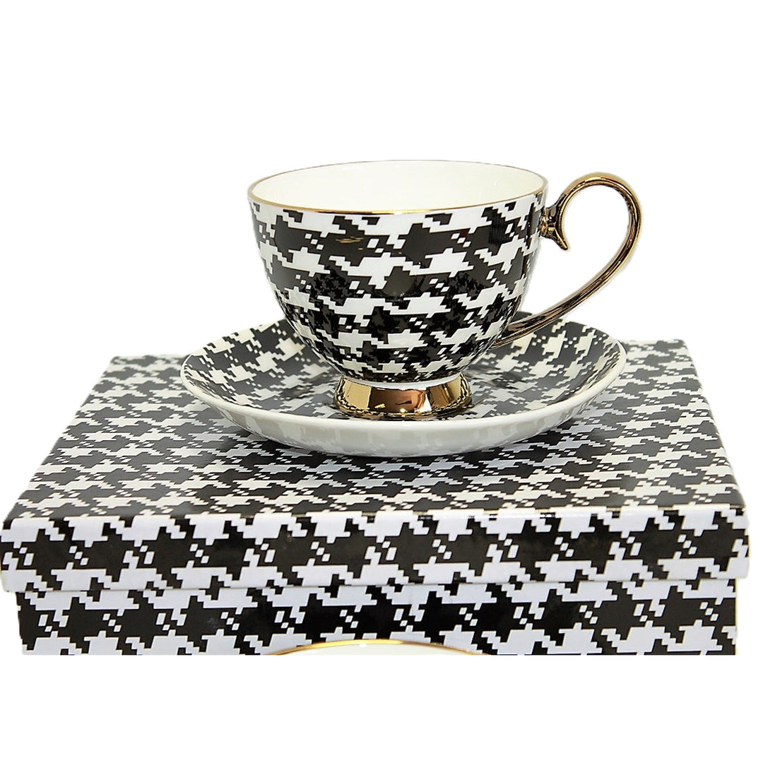 Eszpresszó csészék 2+2 Pepite Gold Accents Porcelán, Queen Isabel