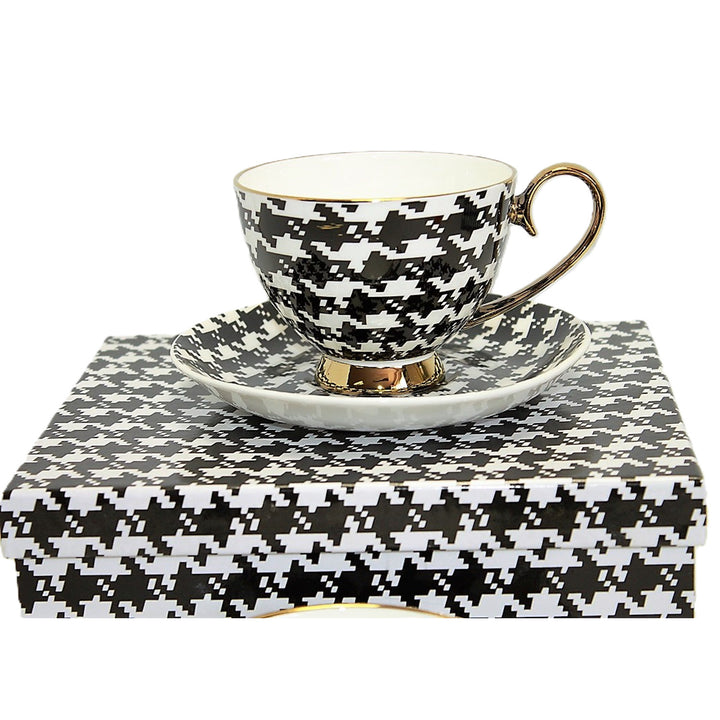 Eszpresszó csészék 2+2 Pepite Gold Accents Porcelán, Queen Isabel
