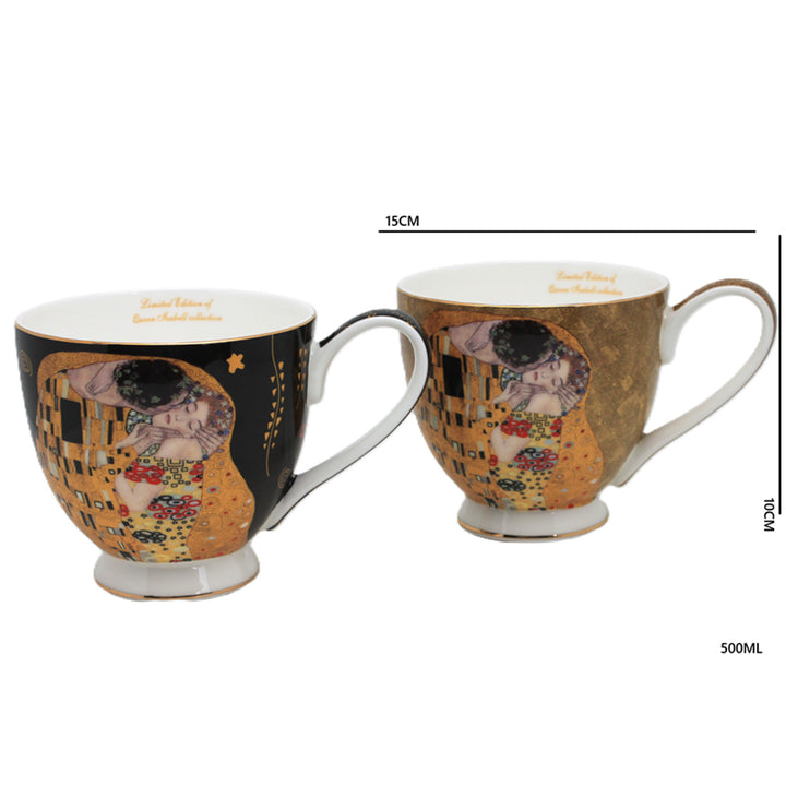 Jumbo Gustav Klimt Kiss bögrék 2 db, Isabel királynő