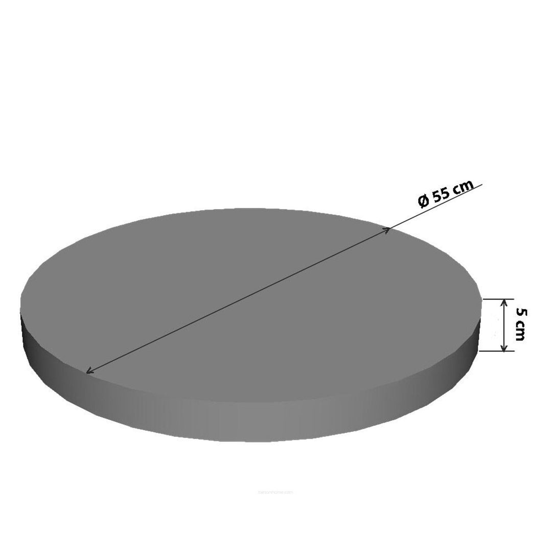Bertoni macskaágy / matrac, rugalmas habszivacsból, átmérő 55 cm, Mouse design, Ring