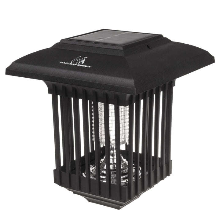 Maclean napelemes LED rovarirtó lámpa, IP44, LED/UV, 2*AA Ni-MH 200 mAh újratölthető akkumulátor, napelemes 2V DC MCE448, 4 db