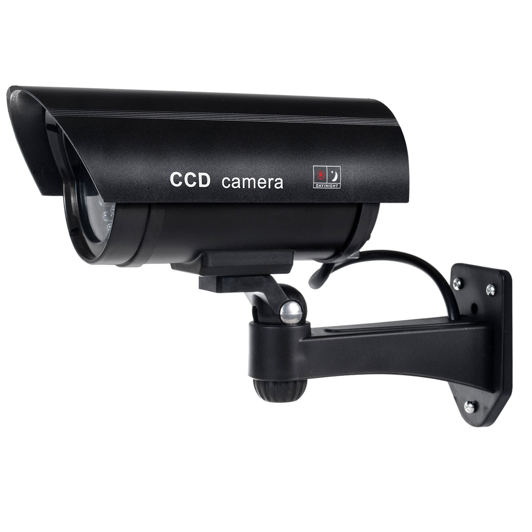 Dummy kamera villogó LED IR1100 B IR külső + 2x Varta Industrial AA elemekkel