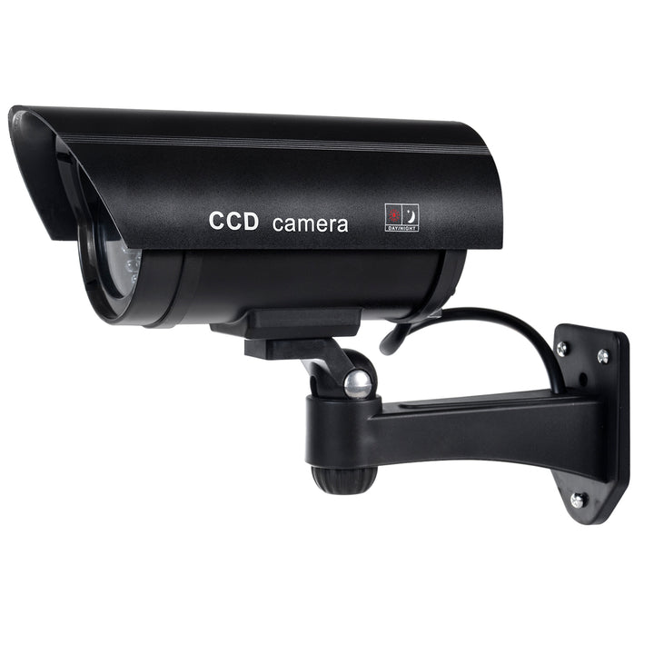 Dummy kamera villogó LED IR1100 B IR külső + 2x Varta Industrial AA elemekkel