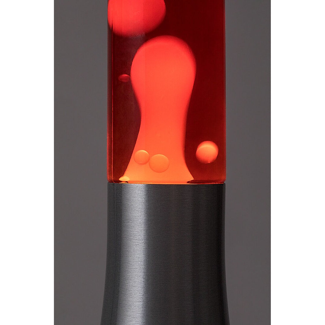 Rabalux LED láva lámpa, 25W, 3000 K, piros, Poppilol