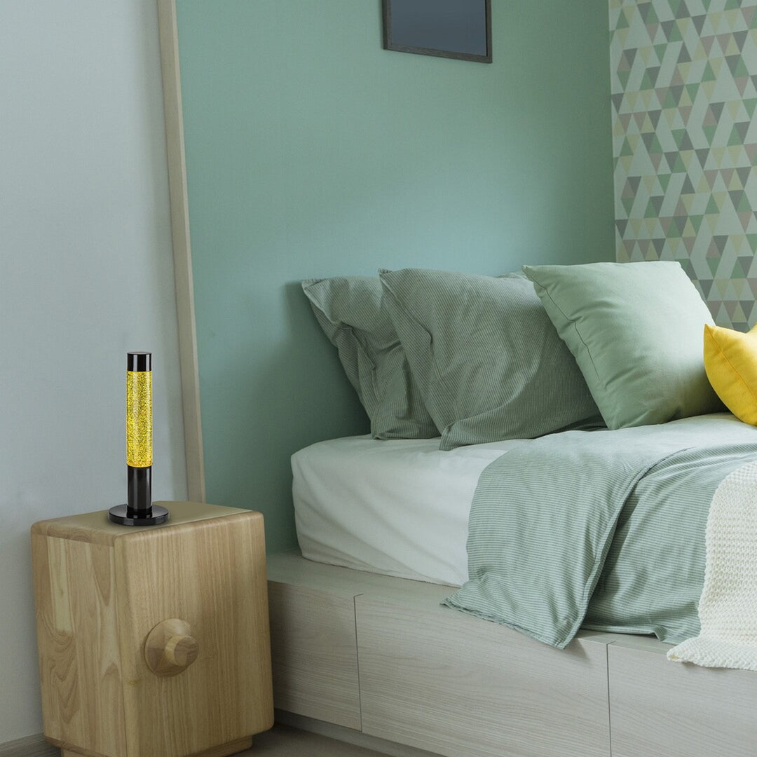 Rabalux LED láva lámpa, 25W, 3000 K, sárga, Lavastic