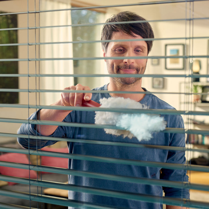 Vileda Flex&Catch portörlő seprű, rövid nyéllel, 2 patron mellékelve, csúszásgátló, rugalmas fej, 179432