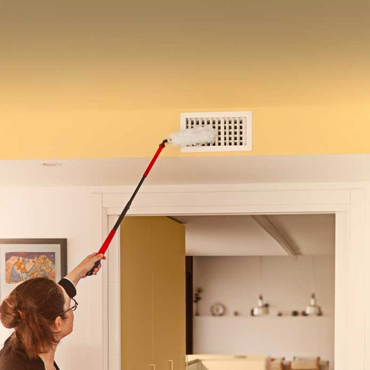 Vileda Flex&Catch portörlő seprű, hosszú nyéllel, 1 utántöltővel, csúszásgátló, rugalmas fejjel, 179434