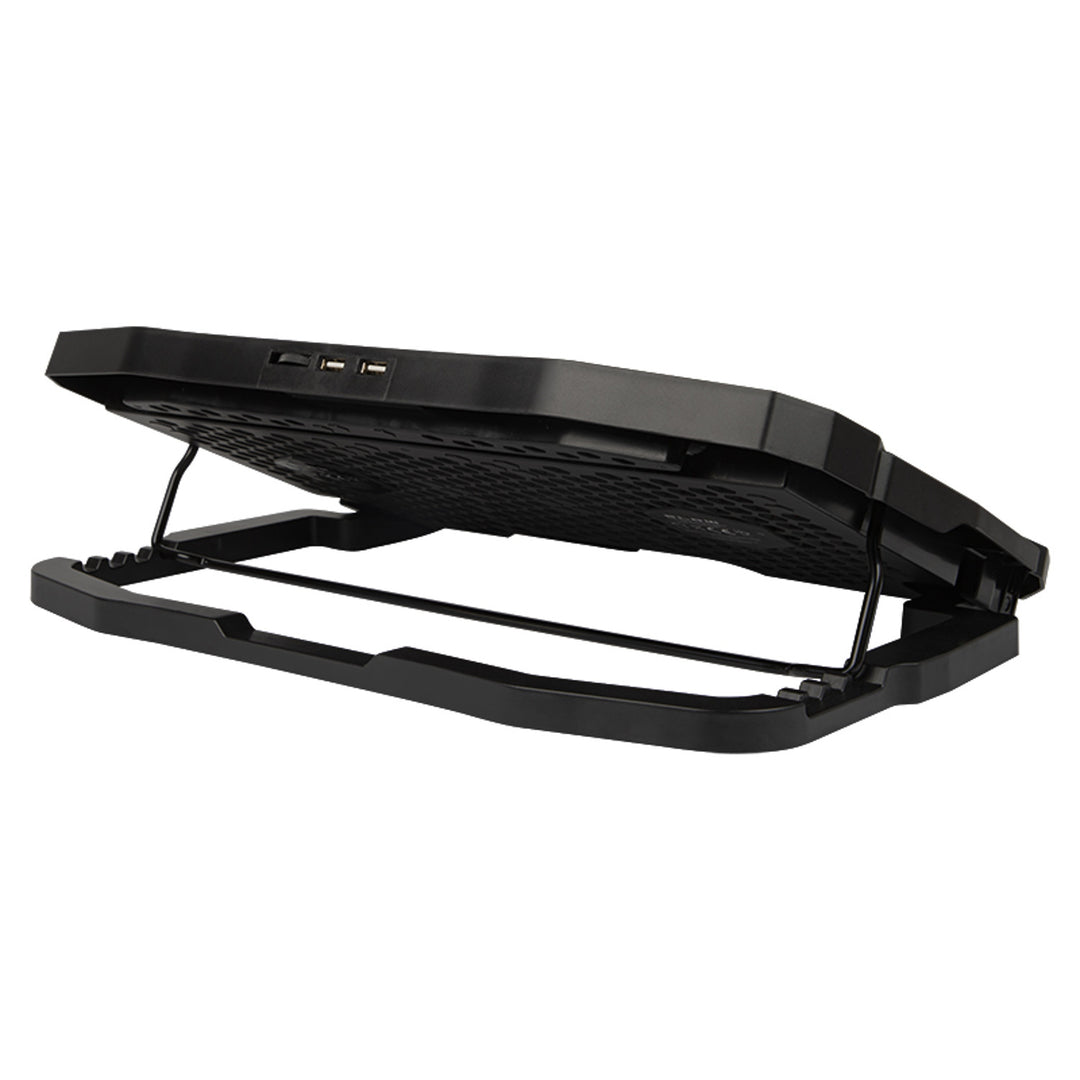Blow Hurricane laptop hűtőállvány, négy ventilátor, piros megvilágítás, beépített USB hub
