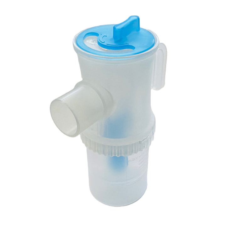 Omnibus inhalációs/porlasztó tartozékkészlet, nagy 12 ml-es porlasztó, kék színű, 5 tartalék szűrő, sebességszabályzó