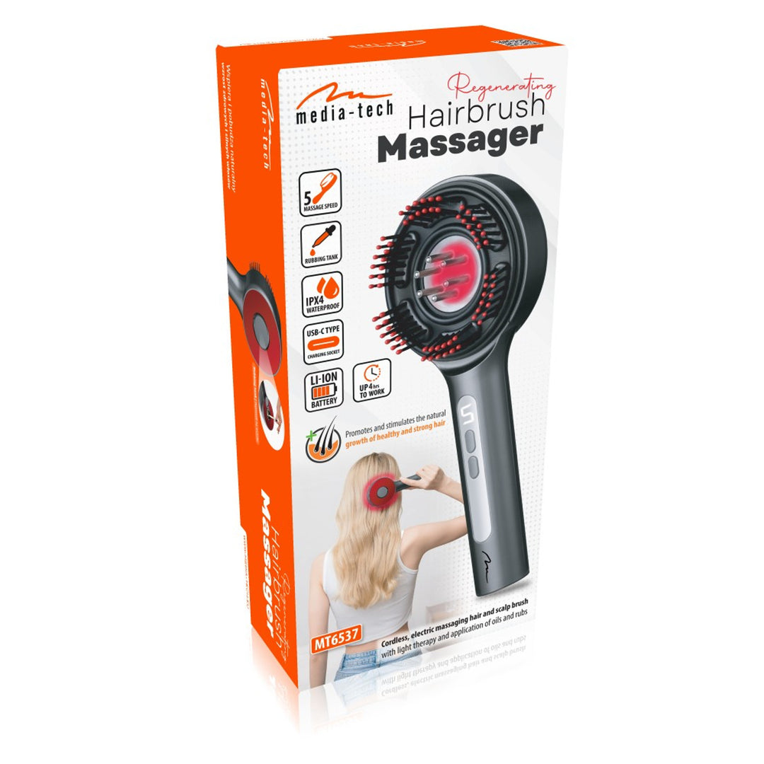 REGENERÁLÓ HAJKEFE MASSAGER Haj- és fejbőrmasszázs kefe MT6537