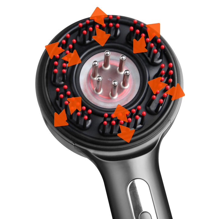 REGENERÁLÓ HAJKEFE MASSAGER Haj- és fejbőrmasszázs kefe MT6537