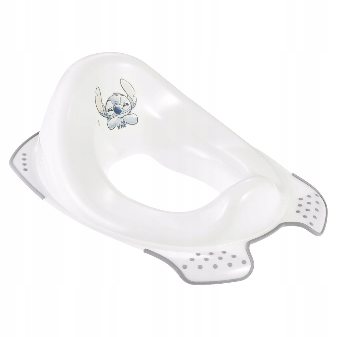 Keeeper WC-ülőke huzat, csúszásmentes, Stitch, fehér, 1081910031900