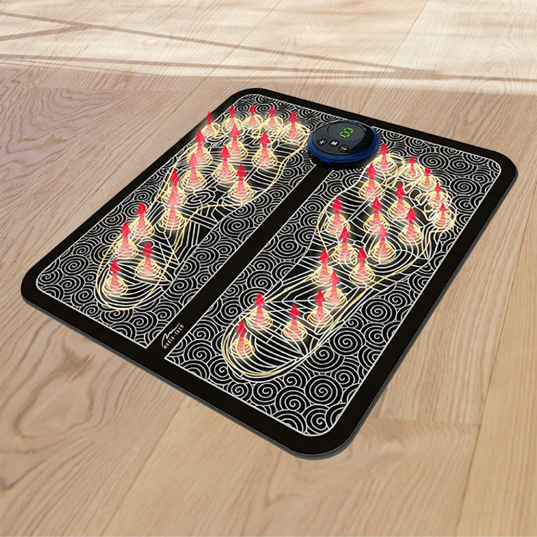 Media-Tech talpmasszírozó készülék, EMS elektrostimulációs masszázs, 8 üzemmód, 19 intenzitási szint, MT6527