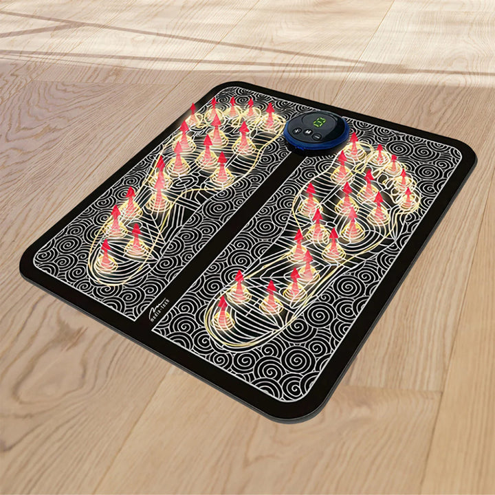 Media-Tech talpmasszírozó készülék, EMS elektrostimulációs masszázs, 8 üzemmód, 19 intenzitási szint, MT6527