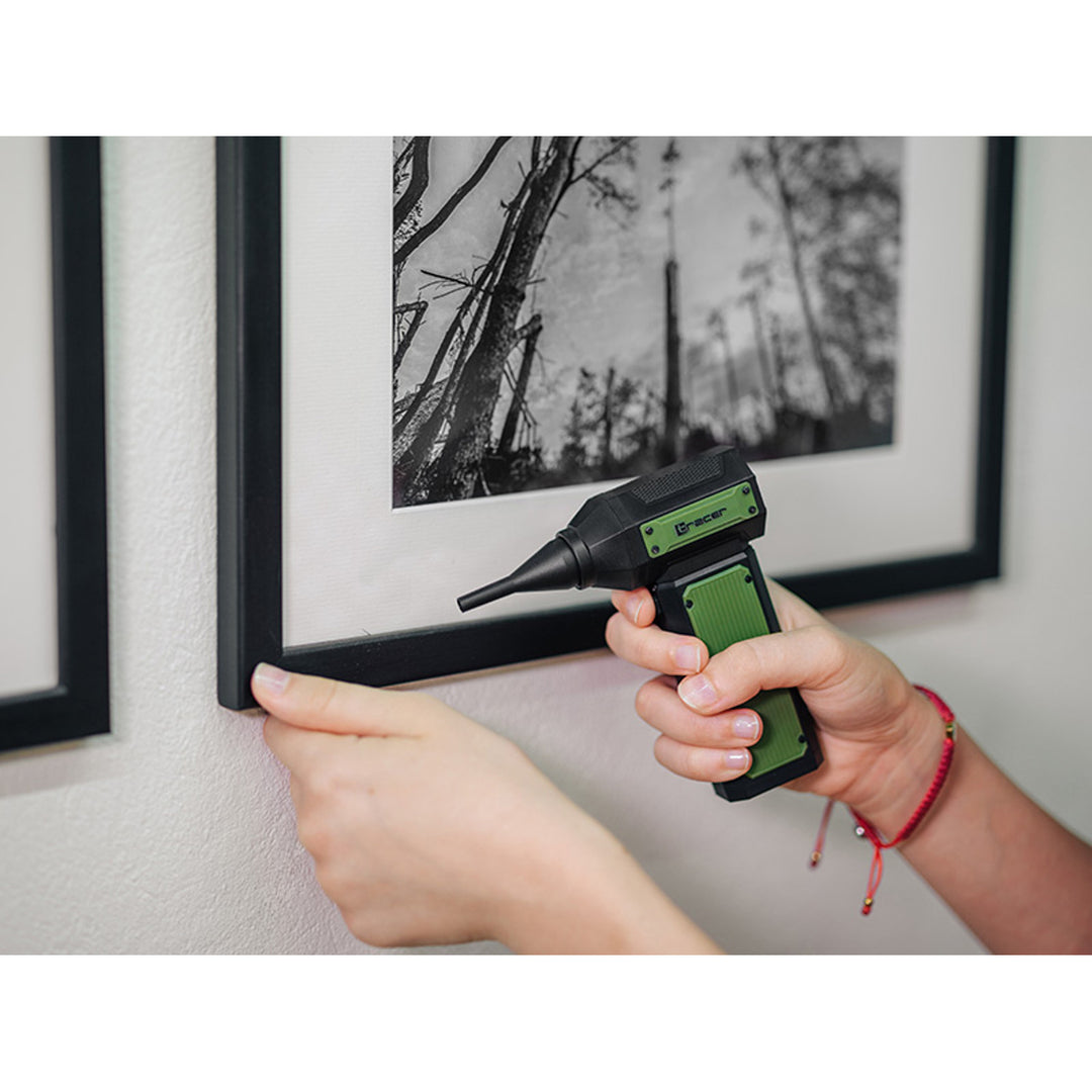 Mini multifunkciós fúvó, Tracer, kefe nélküli motor, 140.000 fordulatszám, 3 AirForce üzemmód