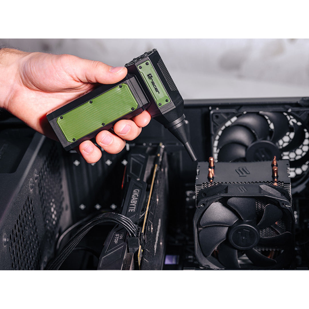 Mini multifunkciós fúvó, Tracer, kefe nélküli motor, 140.000 fordulatszám, 3 AirForce üzemmód