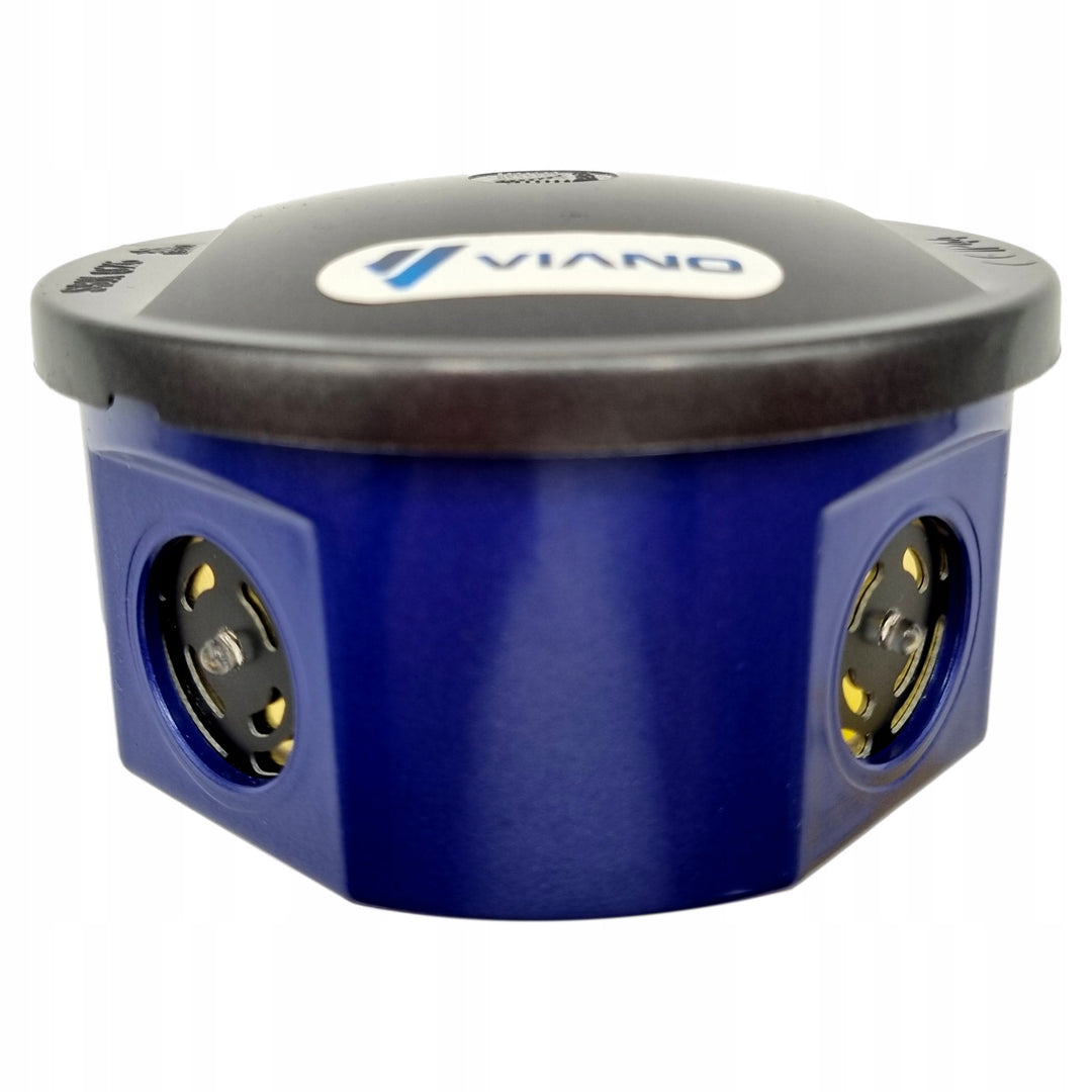 Rágcsálóriasztó rágcsálók, patkányok, egerek ellen Viano, zümmögő, villogó fények, OD6