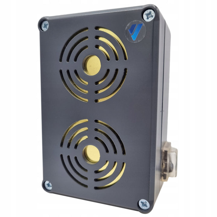 Rágcsálóriasztó, nyest, patkány, egérriasztó Viano, energiatakarékos ultrahangos generátor, IP65, Waterpro