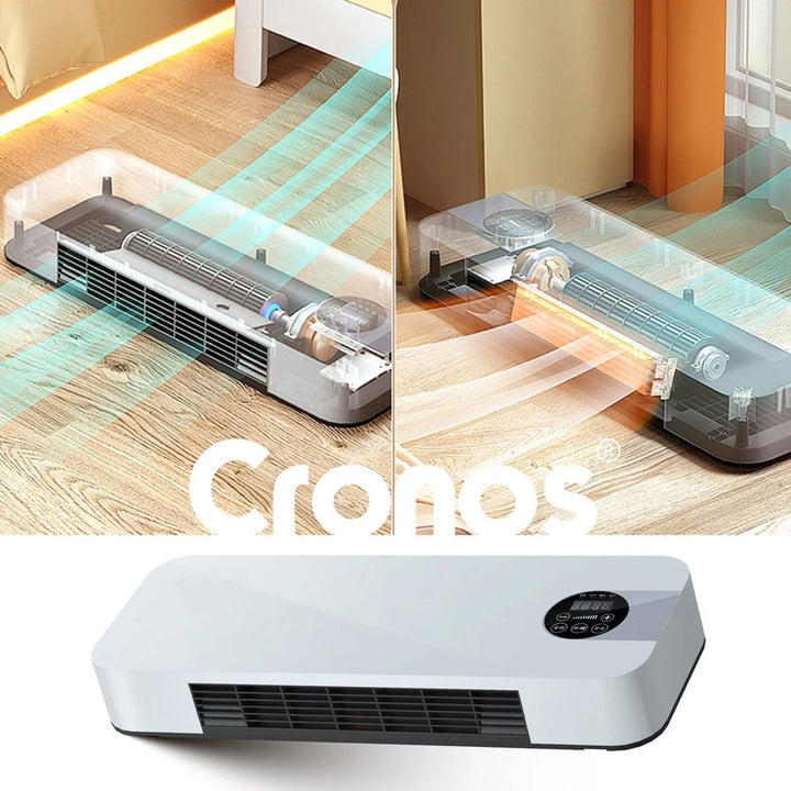 Cronos ventilátoros légfüggöny, 1500W, alacsony energiafogyasztás, széles kibocsátási szög, távirányító, HFH-201
