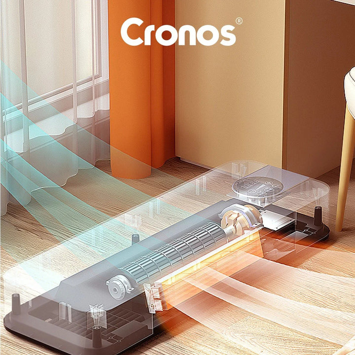 Cronos ventilátoros légfüggöny, 1500W, alacsony energiafogyasztás, széles kibocsátási szög, távirányító, HFH-201