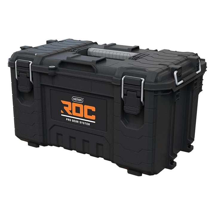 Keter ROC Pro Gear 2.0 szerszámosláda, 54 kg teherbírás, Pro Mount rögzítőelemekkel, mellékelt szervezővel, falra akasztható, 256984