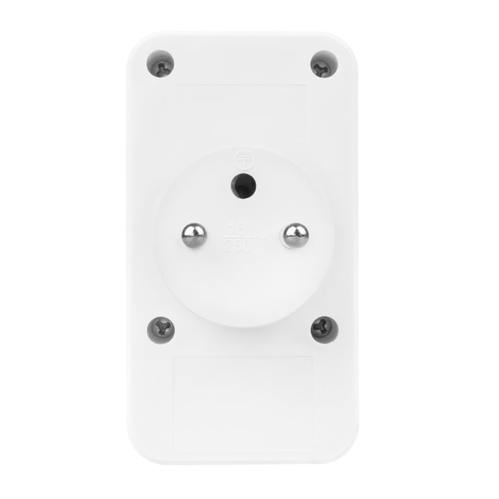 Maclean áram aljzat x2 + 4xUSB, elosztó 2 aljzattal, 2xUSB A, 2xUSB C PD 20W, 1x16A + 1x6A, MCE249 F/W, 3 db.