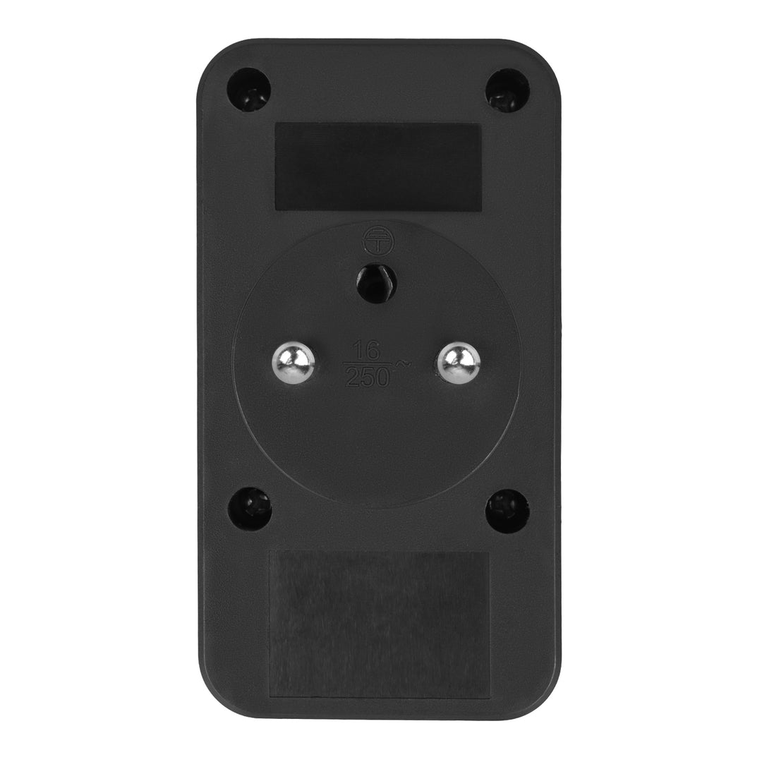 Maclean áram aljzat x2 + 4xUSB, elosztó 2 aljzattal, 2xUSB A, 2xUSB C PD 20W, 1x16A + 1x6A, MCE249 F/B, 2 db.