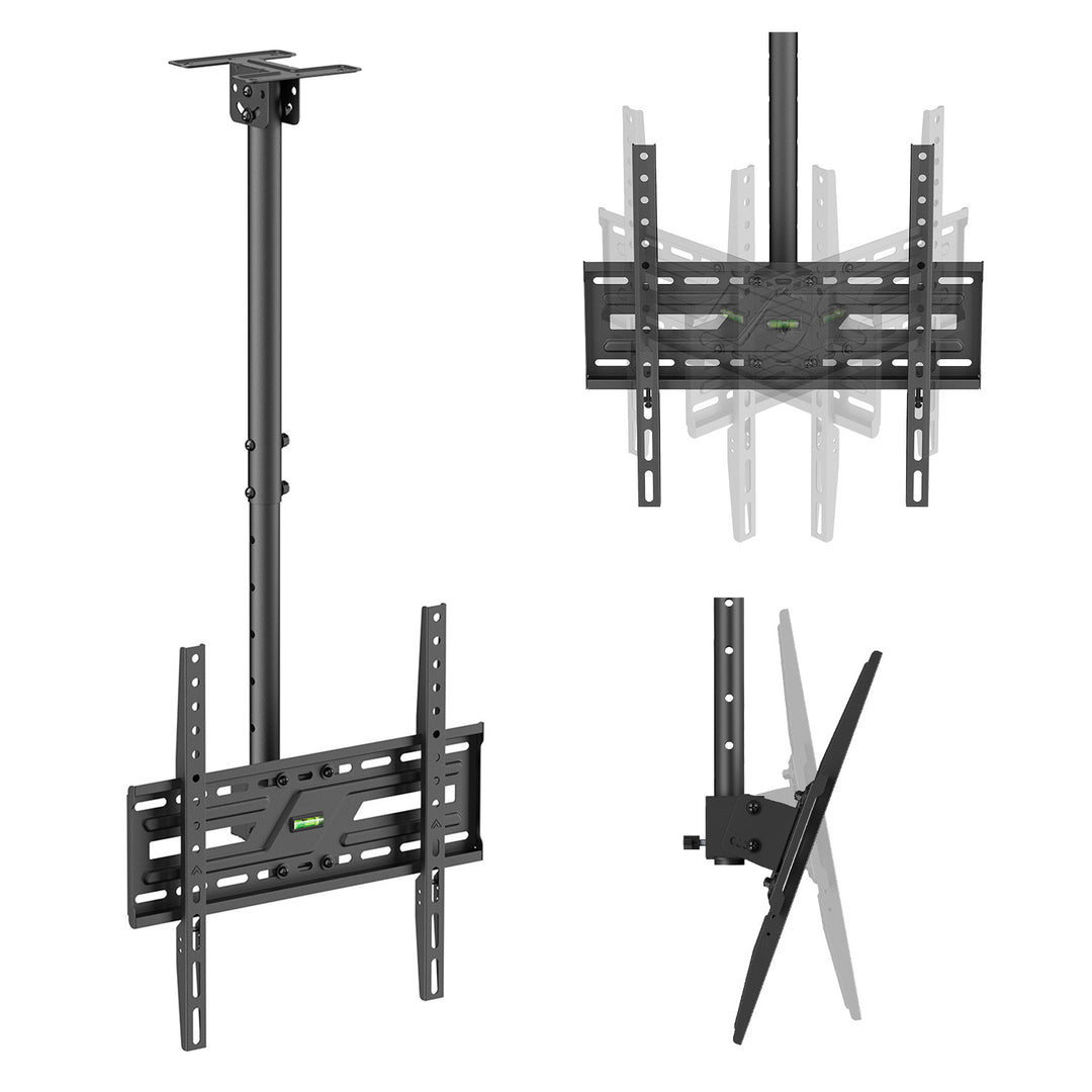 Maclean TV-mennyezeti tartó/akasztó, max. terhelhetőség 50 kg, 37–75", max. VESA 400x400, MC-175
