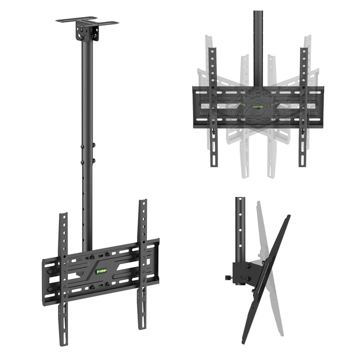 Maclean TV-mennyezeti tartó/akasztó, max. terhelhetőség 50 kg, 37–75", max. VESA 400x400, MC-175
