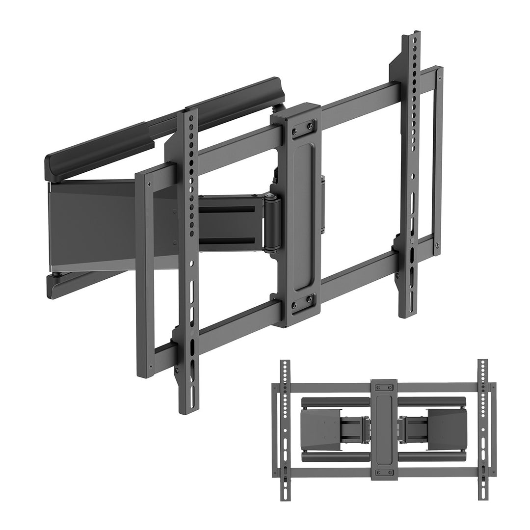 Maclean TV-tartó / akasztó, max. VESA 600x400, 37–90", max. terhelhetőség 65 kg, fekete, MC-881 N