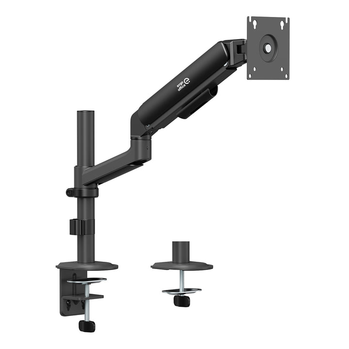 Ergo Office monitor tartó / akasztó, gázrugós, 17–32", 1–10 kg, matt fekete, max. VESA 100x100, ER-691 B