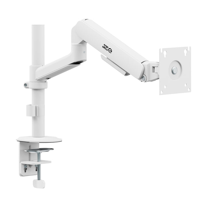 Ergo Office monitor tartó / akasztó, gázrugós, 17–32", 1–10 kg, matt fehér, max. VESA 100x100, ER-691 W