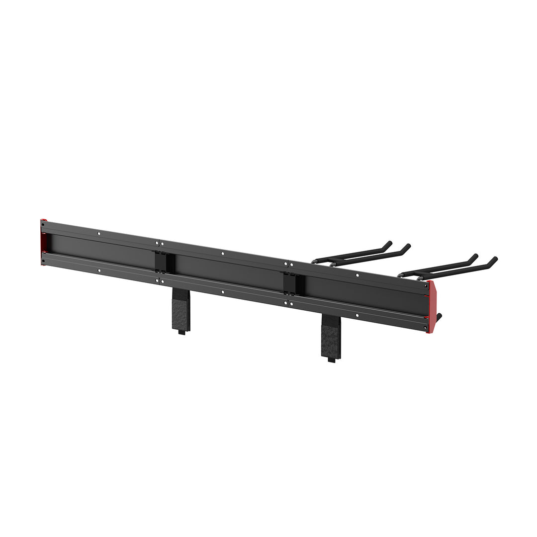 Maclean falra szerelhető szerszámtartó, acélból, max. terhelhetőség 228 kg, szélesség 1222 mm, MC-179