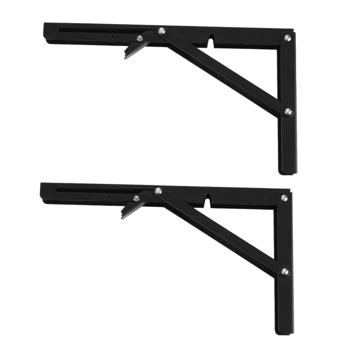Maclean falipolc összecsukható tartója, min. 250 mm, max. 500 mm, max. 50 kg, 2 db, MC-194