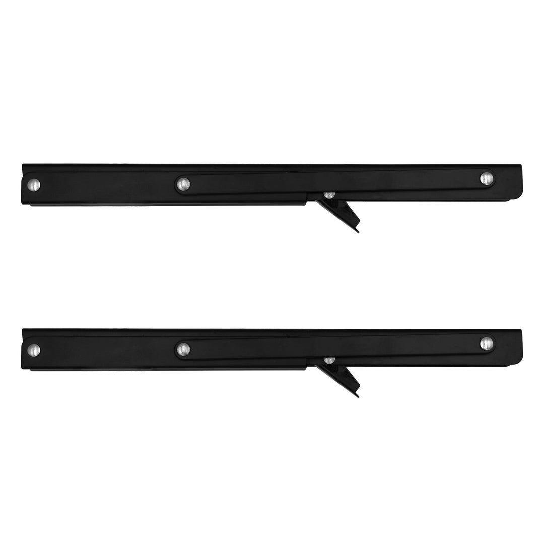 Maclean falipolc összecsukható tartója, min. 250 mm, max. 500 mm, max. 50 kg, 2 db, MC-194
